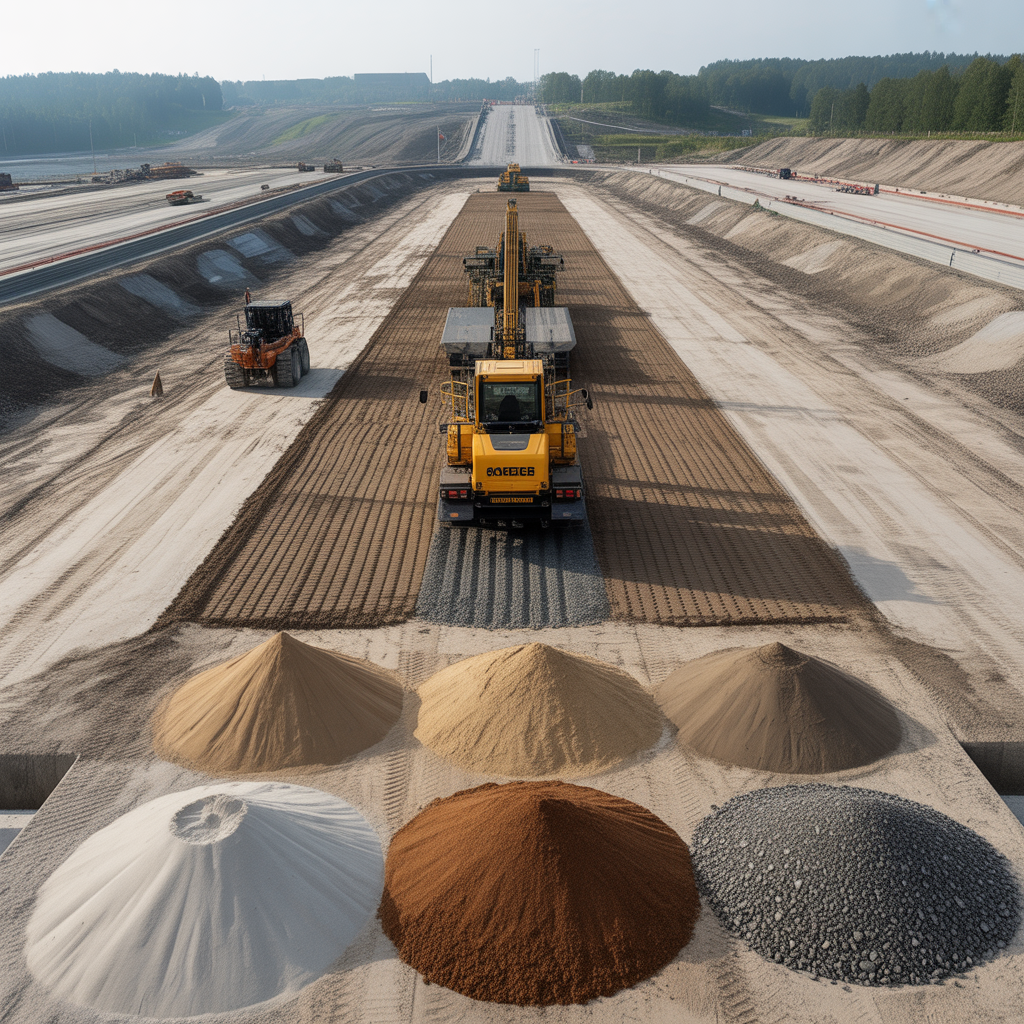 6.Vilka typer av jordforbattringar behovs vid stora anlaggningsprojekt