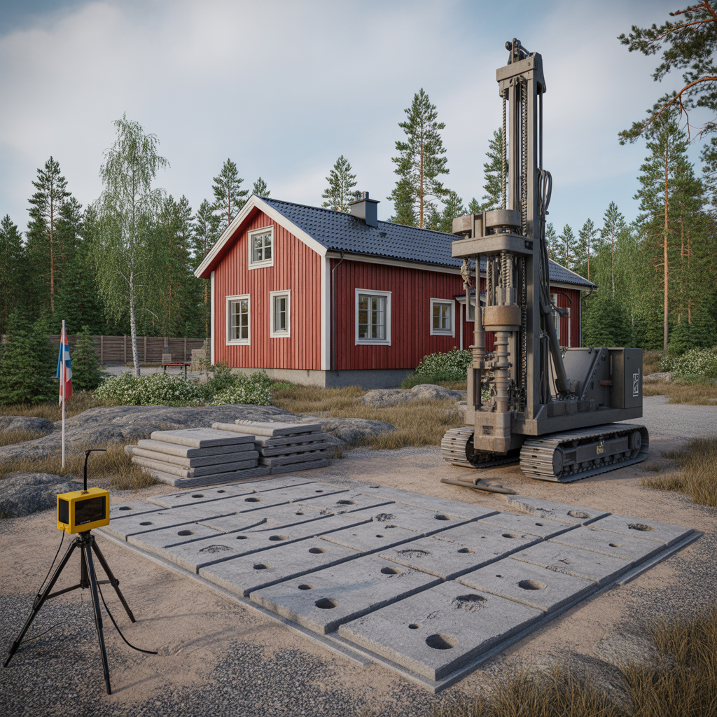 sprangning pa tomten metoder riskkontroll och kostnad